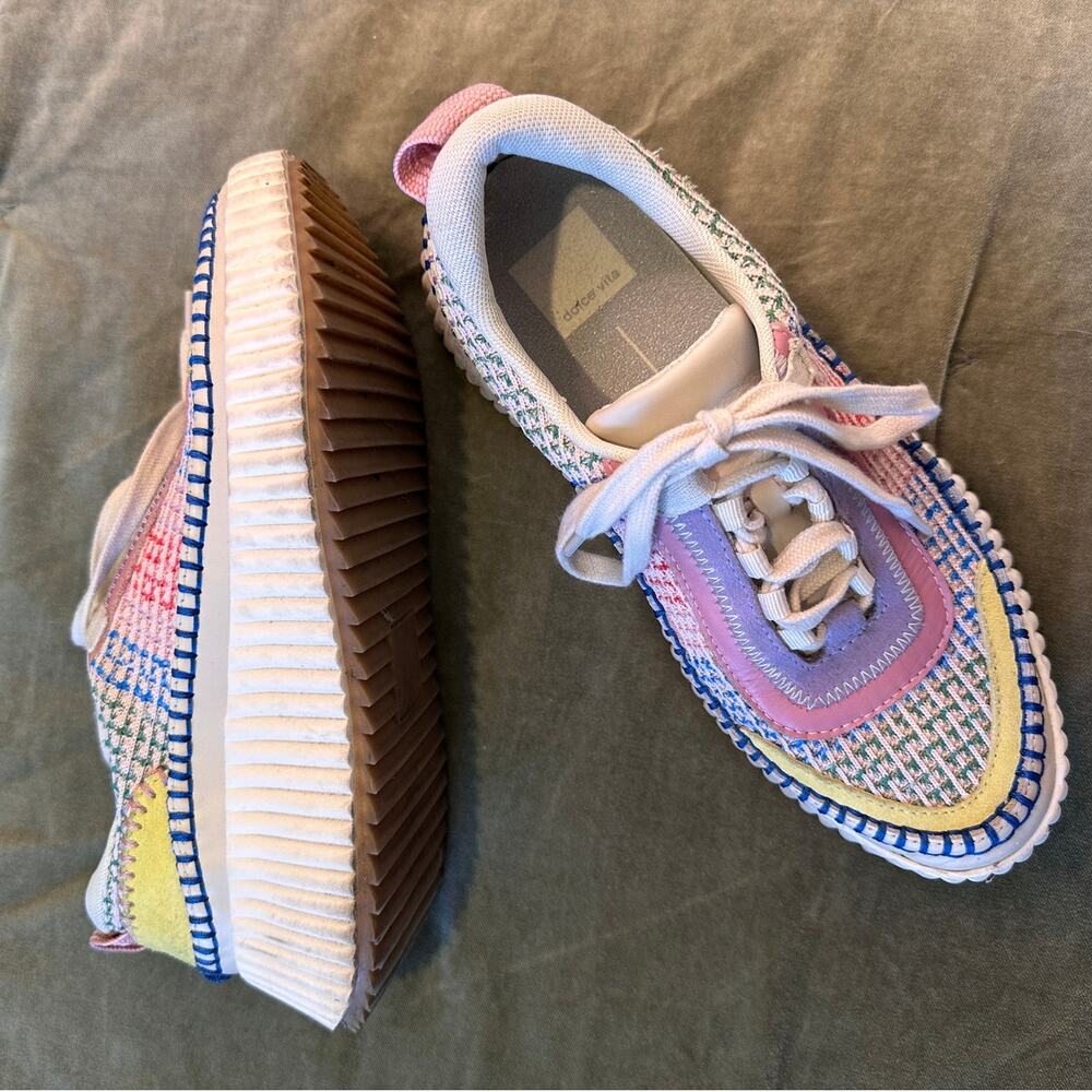 Dolce Vita Multi Color Dolen Sneakers size 7.5